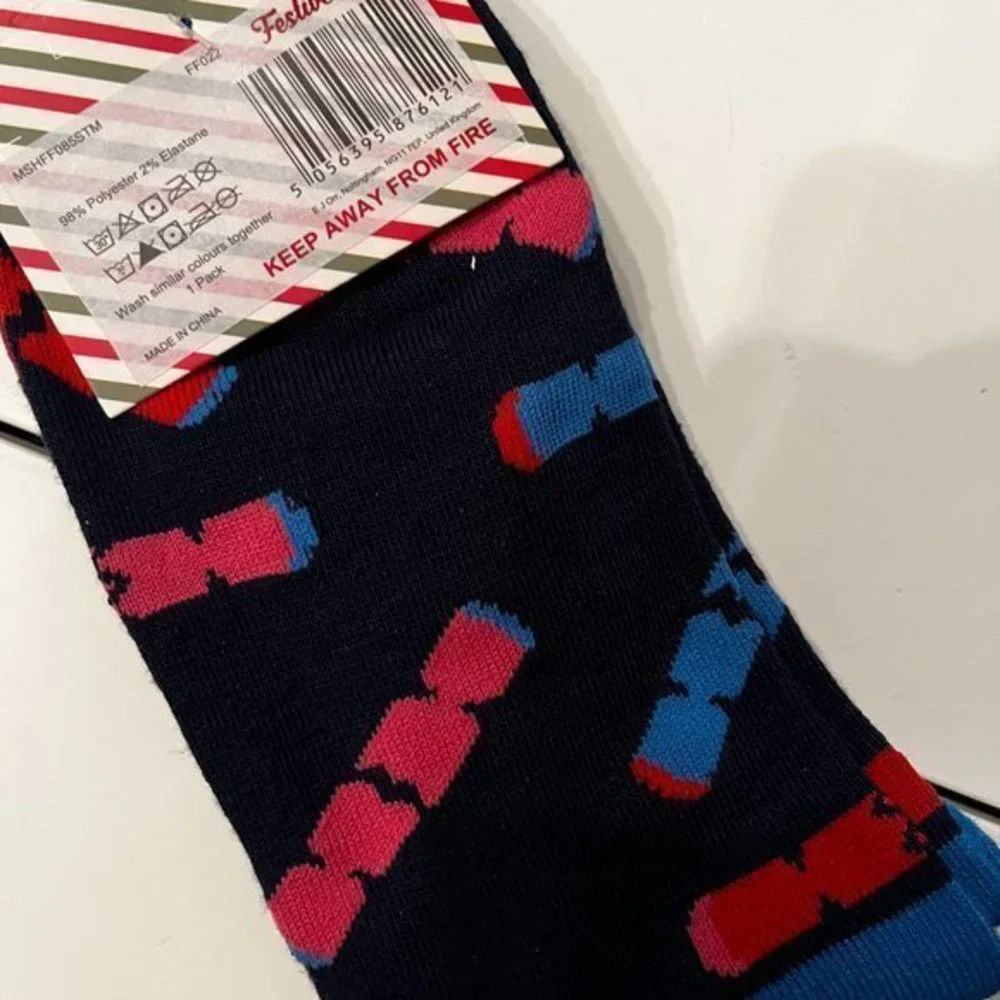 “You Crack‎ Me Up” Dynamite Men’s Socks (Size 8-12) (new) (men)